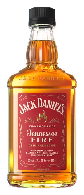 Jack Daniel's Tennessee Fire Whiskey, Cinnamon Spice (375 ml)