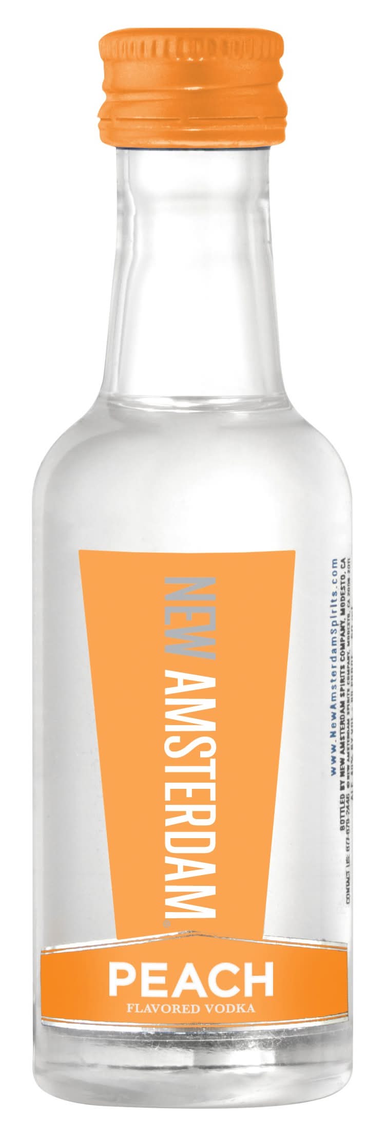 New Amsterdam Vodka, Peach (50 ml)