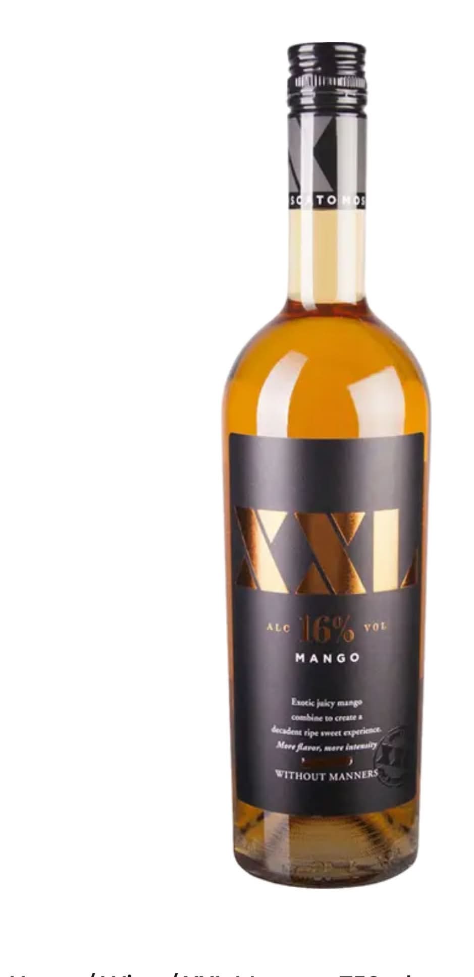 XXL Moscato Wine, Mango (750 ml)
