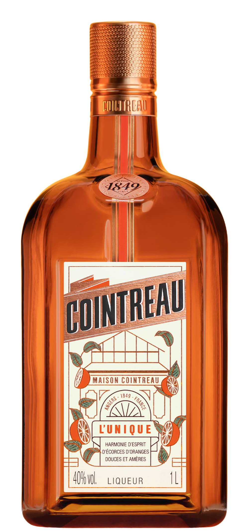 Cointreau Triple Sec Liqueur, Orange (1 L)