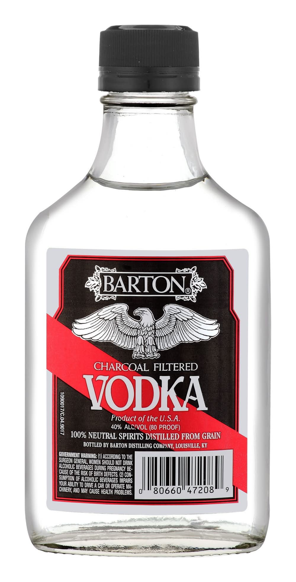 Barton Charcoal Filtered Vodka (375 ml)