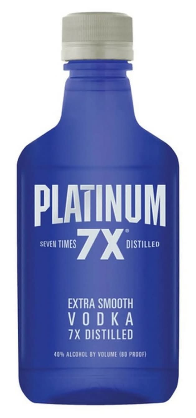 Platinum 7X Distilled Extra Smooth Vodka (200 ml)