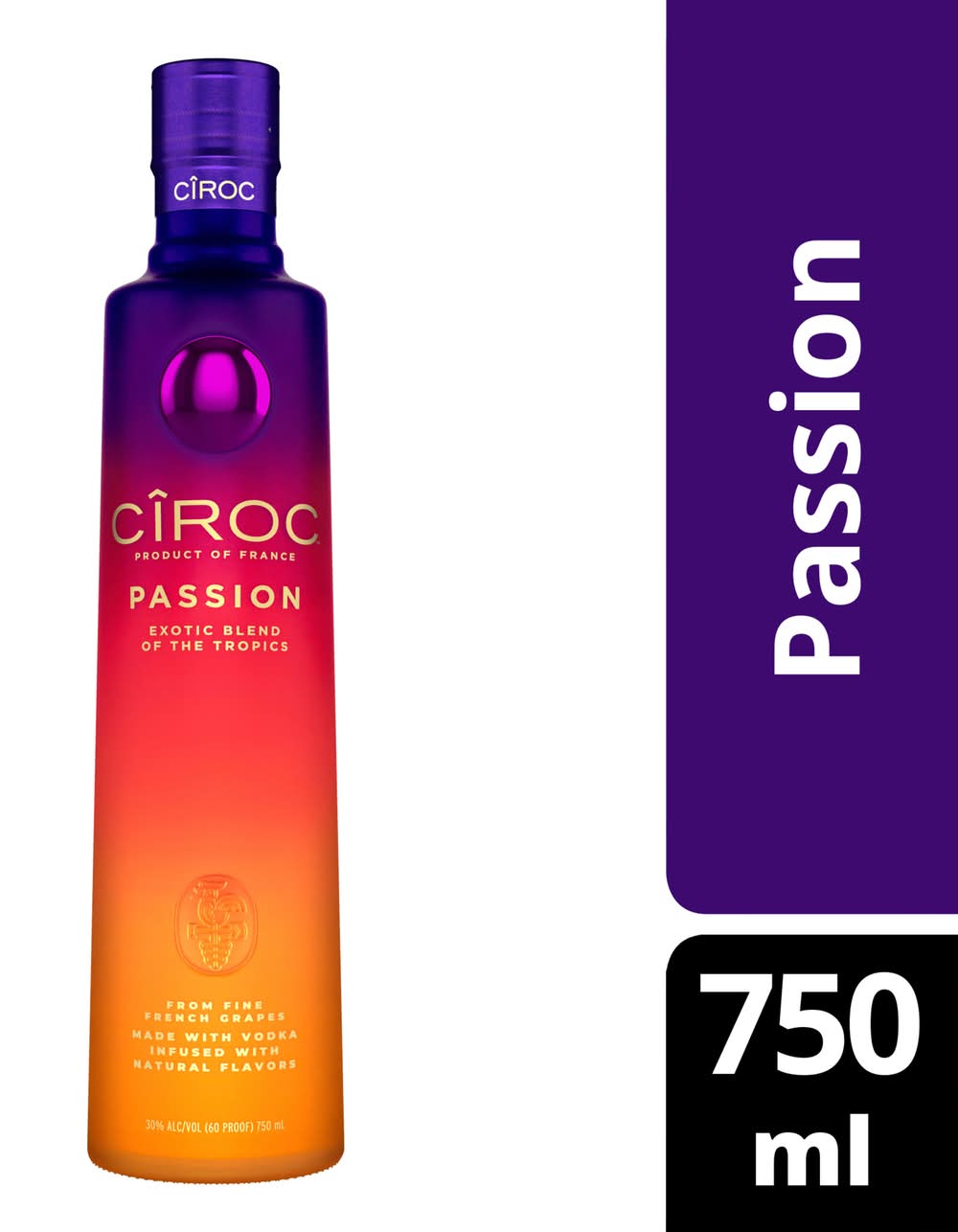 Ciroc Flavored Vodka, Passion (750 ml)