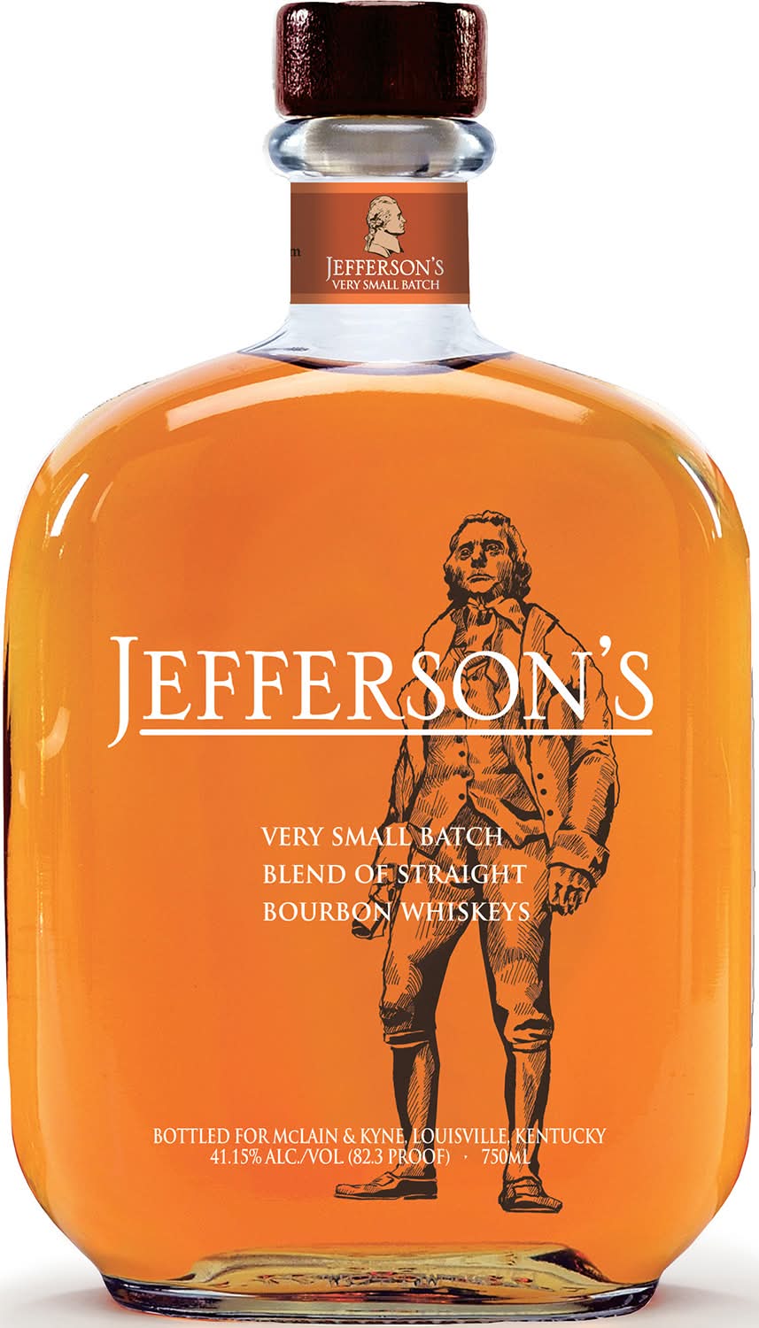 Jefferson's Very Small Batch Bourbon Whiskey (750 ml)