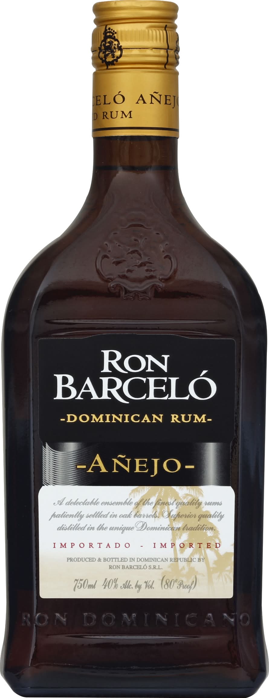 Ron Barceló Anejo Dominican Rum (750 ml)