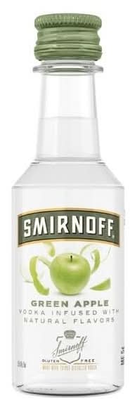 Smirnoff Vodka, Green Apple (50 ml)