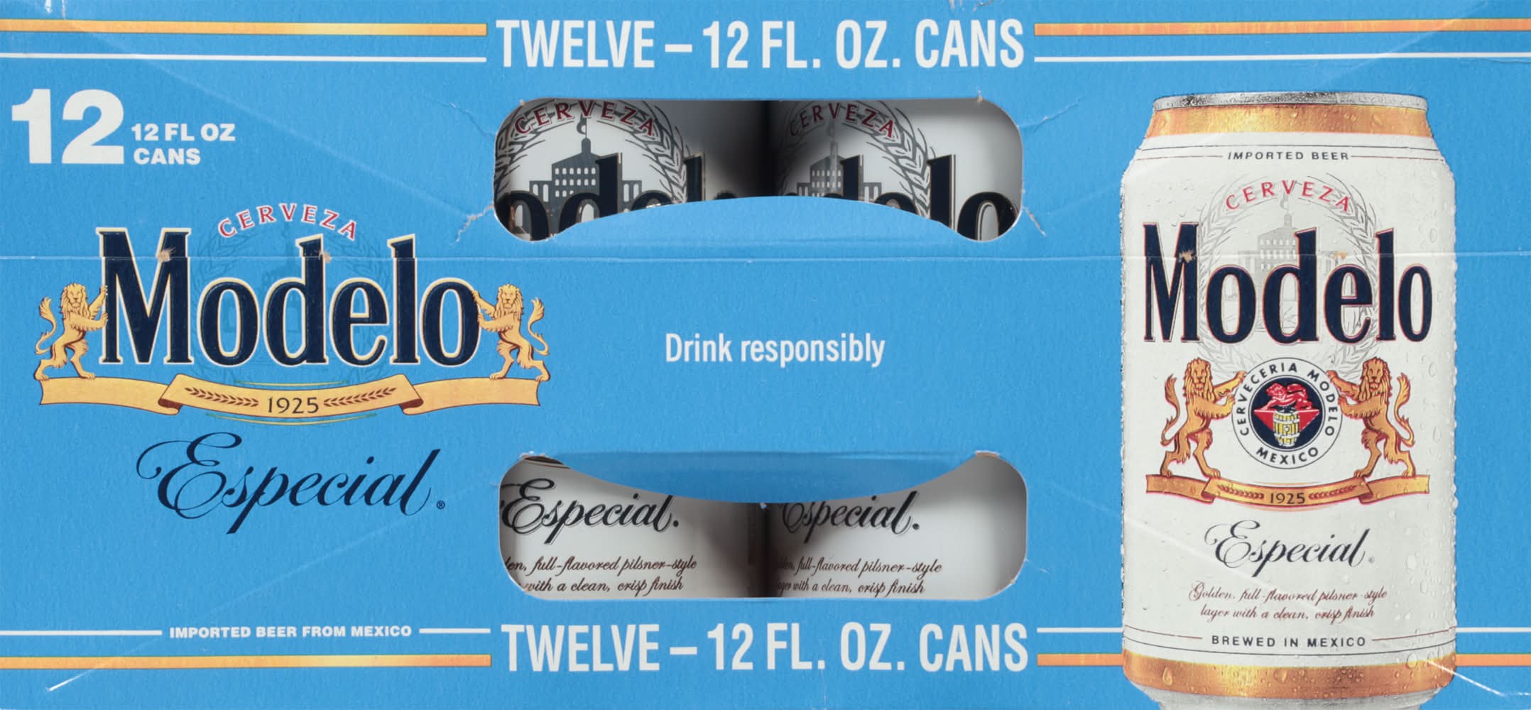 Modelo Cerveza Especial Mexican Lager Beer (12 x 12 fl oz)