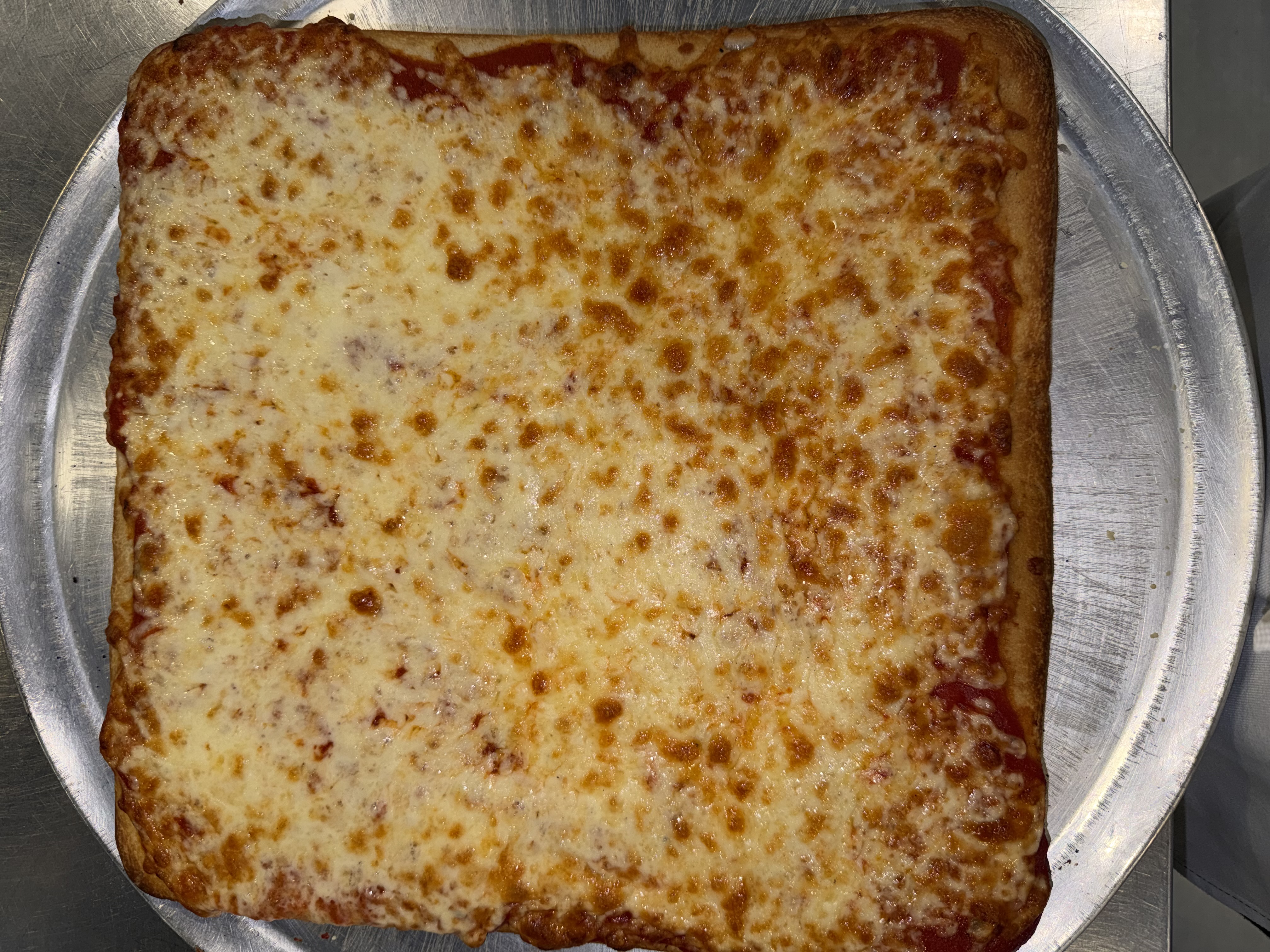 Cheese Pizza Sicillian - Sicillian