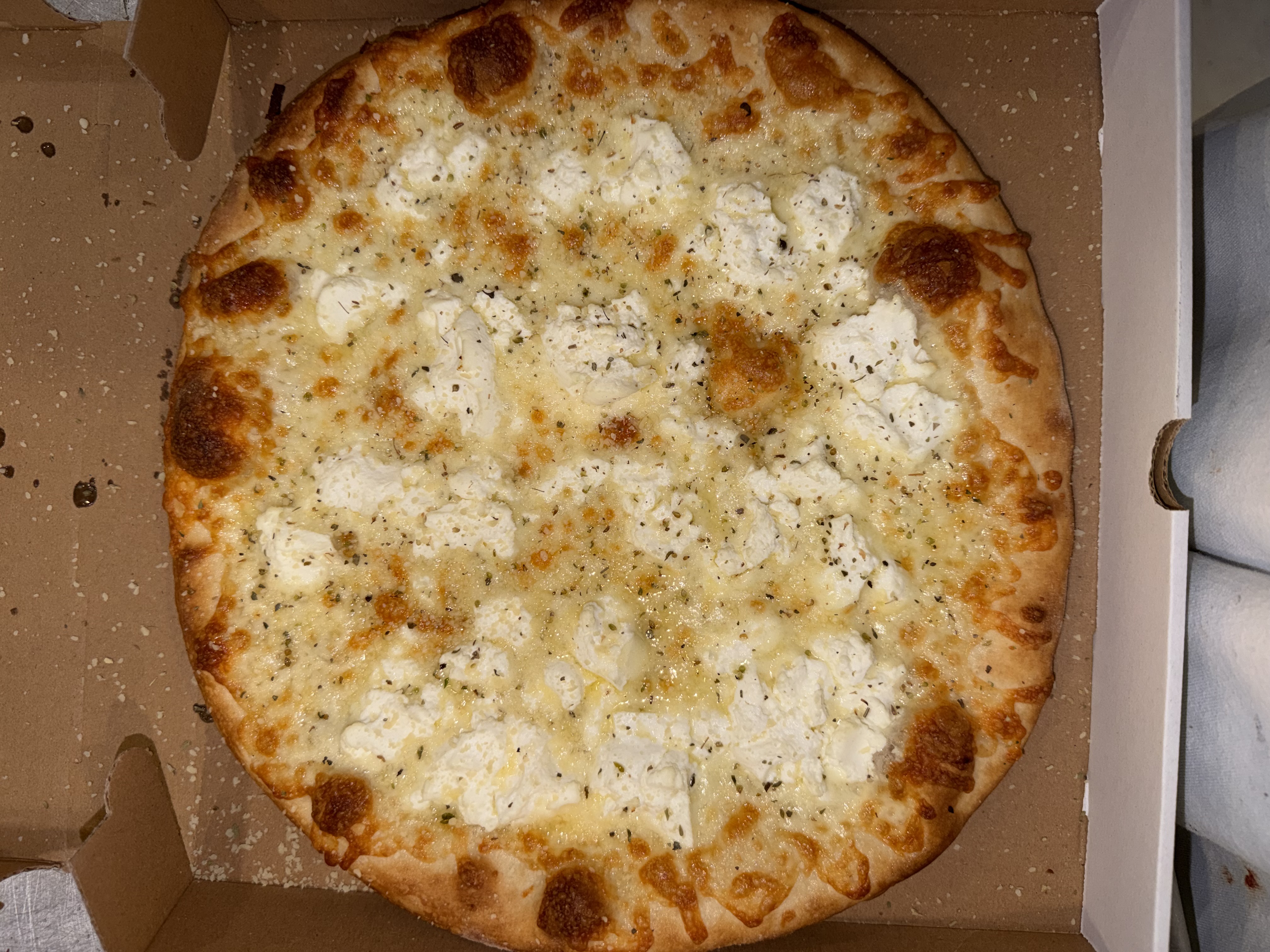 White Pizza - Large 16"
