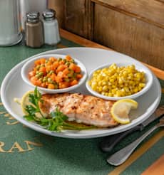 Broiled Stuffed Salmon Filet