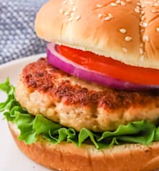 Ground Turkey Charbroiled Burger