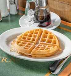 Golden Belgian Waffle