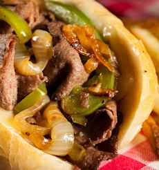 Philly Cheese Steak Sandwich