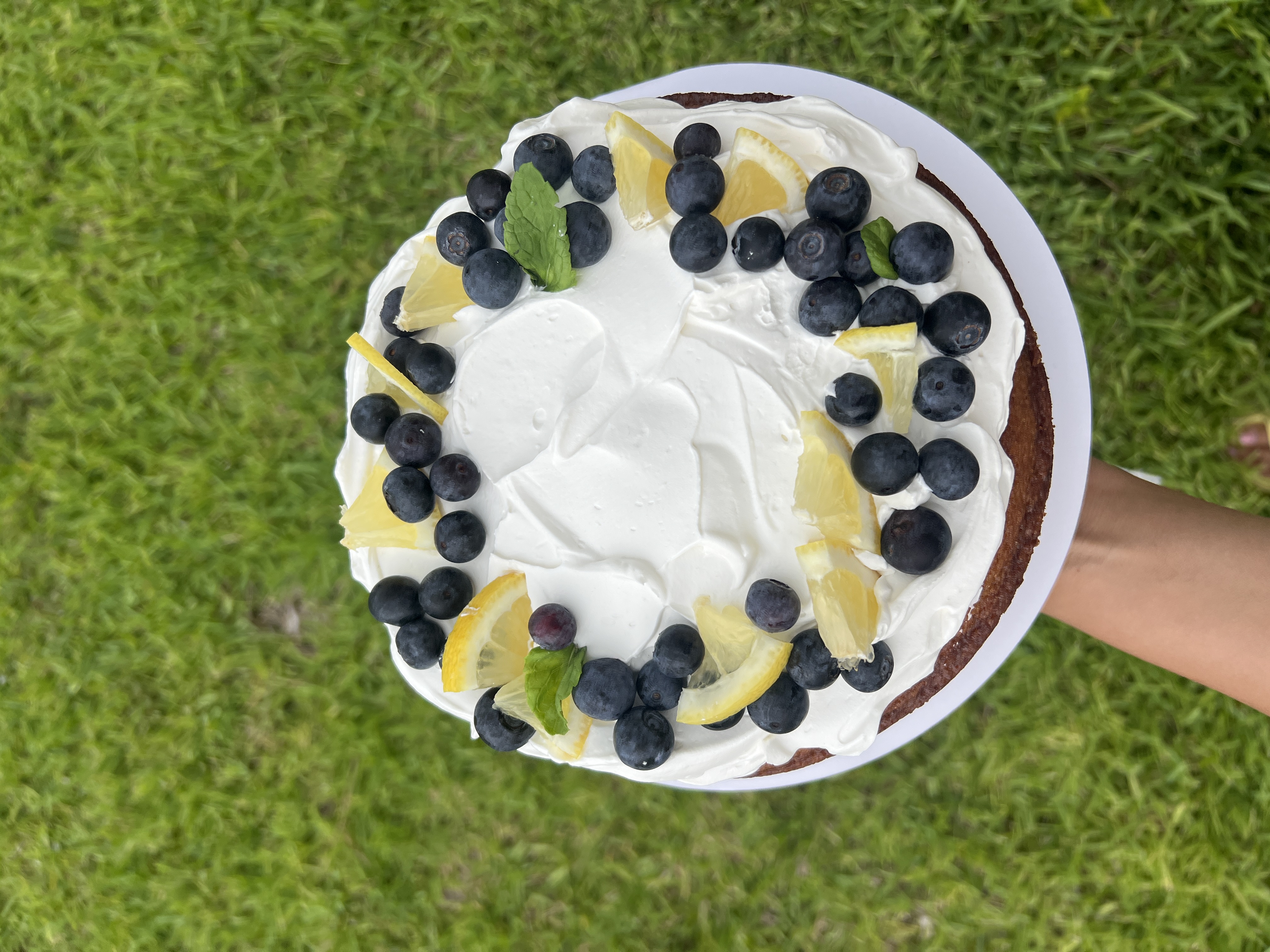 Citrus olive oil cake