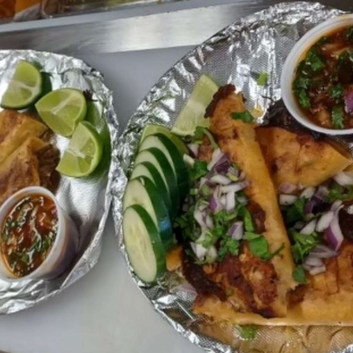 Cheesy Birria Tacos