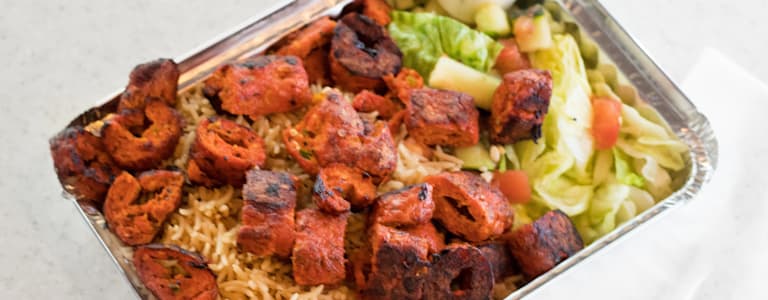 Kofta Kebab over Rice