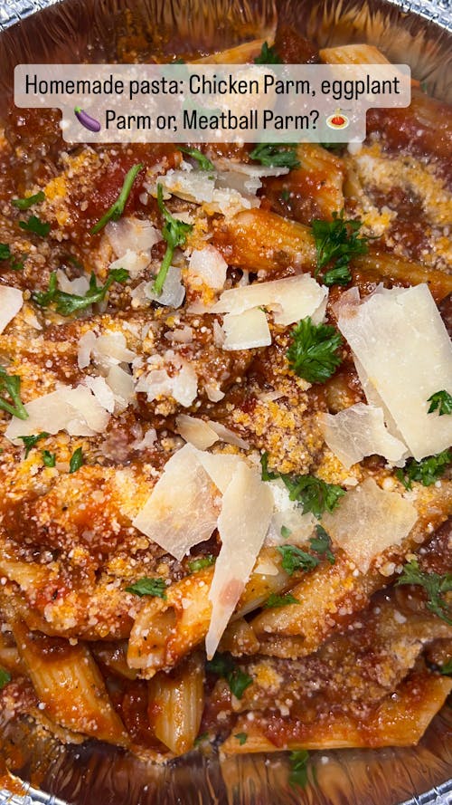 Eggplant Parm Pasta
