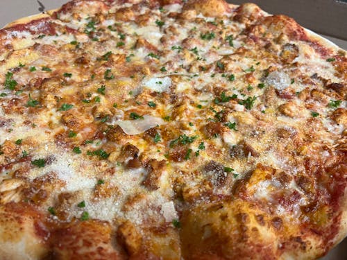 GrandMa’s Eggplant Parm Pizza