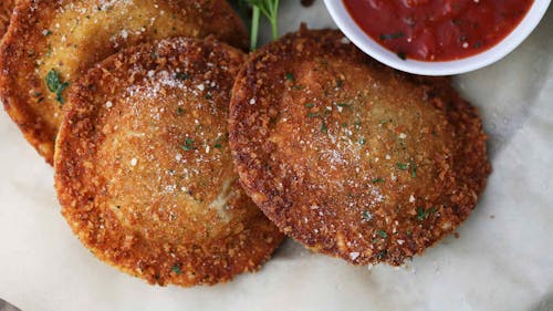 Fried Ravioli Bites