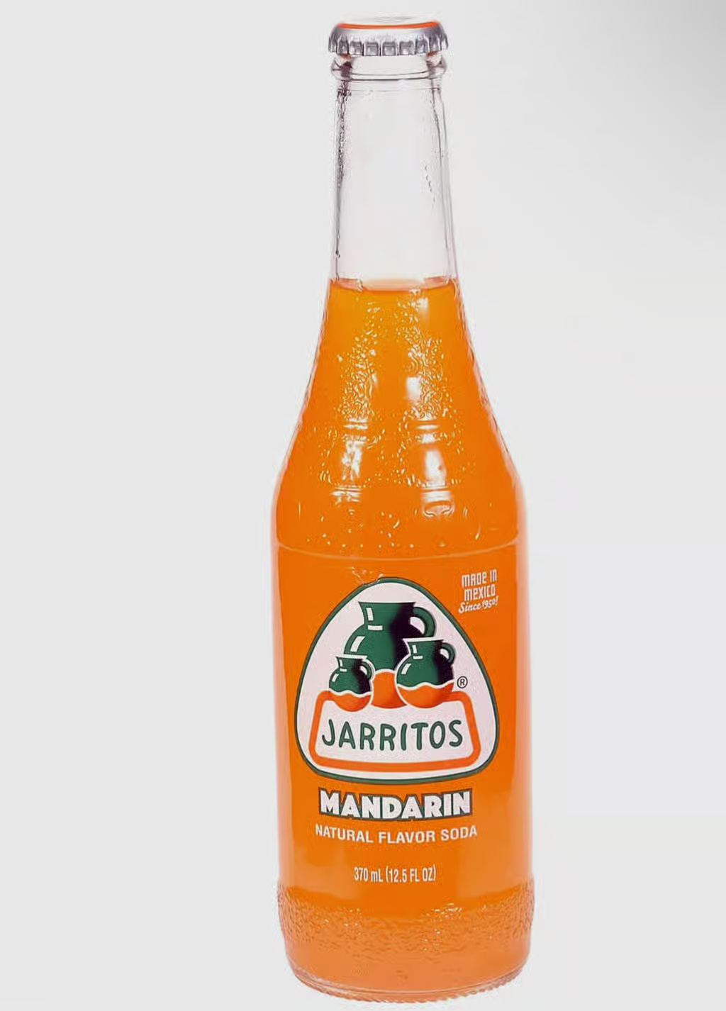 Jarritos Mandarin Soda, 12.5oz Glass
