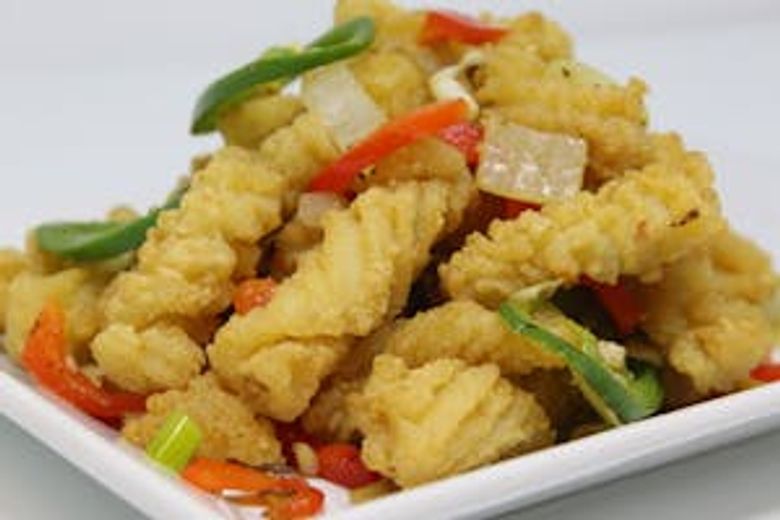 A15. Fried Calamari (Muc Rang Muoi)