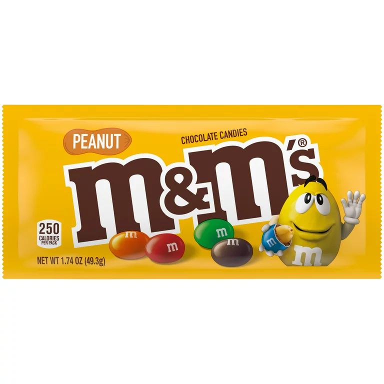 M&Ms peanuts