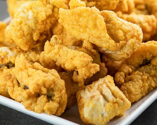 Family Meal - Half-Pan of Catfish Nuggets & Box of Fries