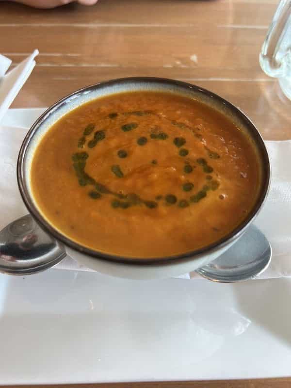 Coconut-Tomato Bisque Soup