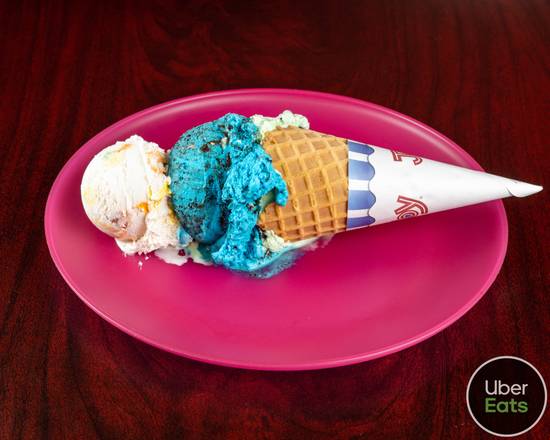 Ice Cream Sugar Cone (Two Scoop)