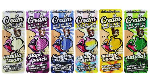 Cream Hemp Wraps