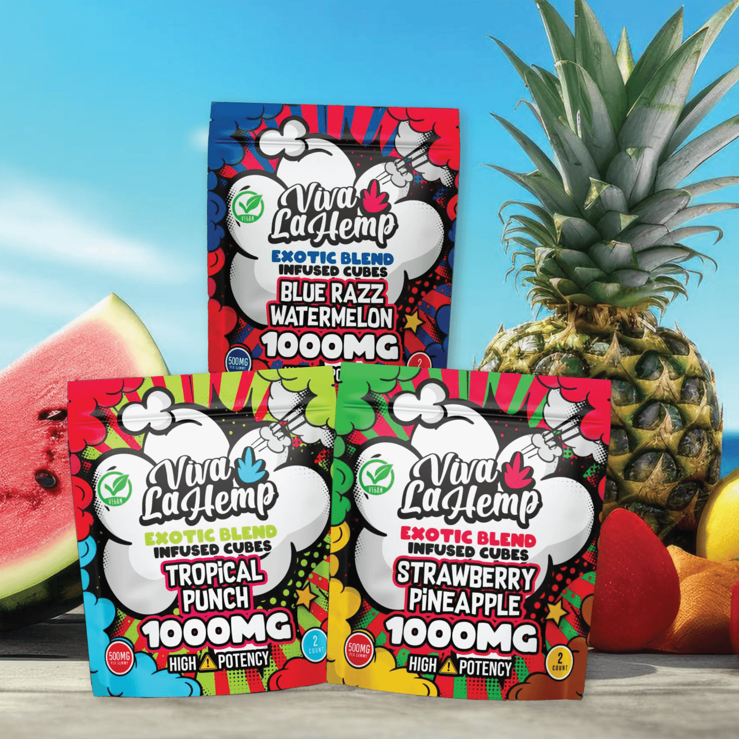 Viva La Hemp 1,600mg Gummy