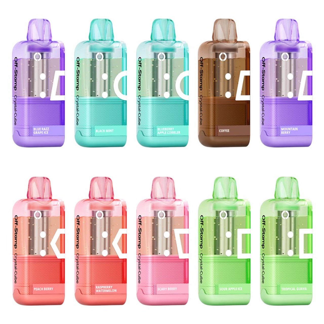 Off Stamps X Crystal Cube Pods (Pod Only) -35,000 Puffs