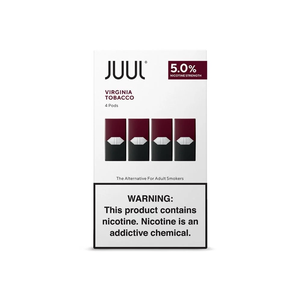 Juul Virginia Tobacco 5% 4pk Pods