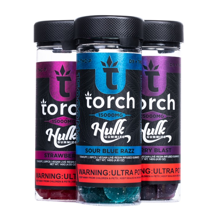 Torch Hulk Gummies 15,000mg - 20ct