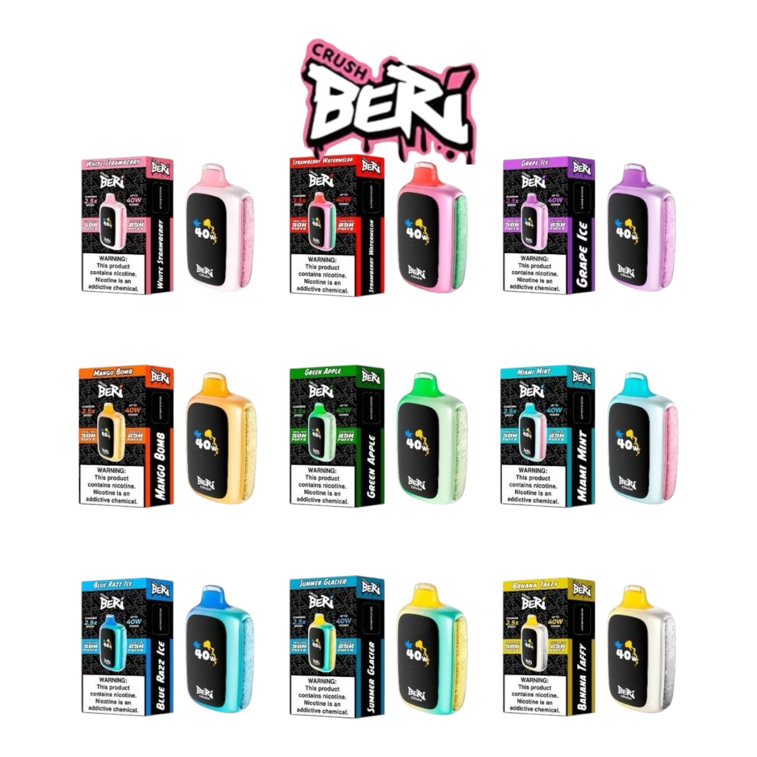 Beri Crush - 50,000 Puffs