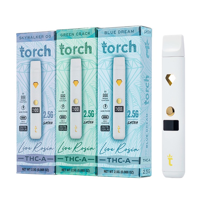 Torch Live Resin 2.5 Gram Disposable