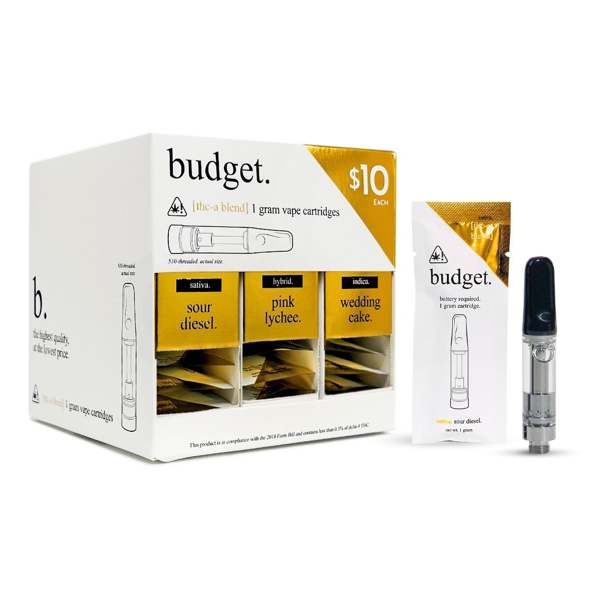 Budget 1 Gram Cartridge