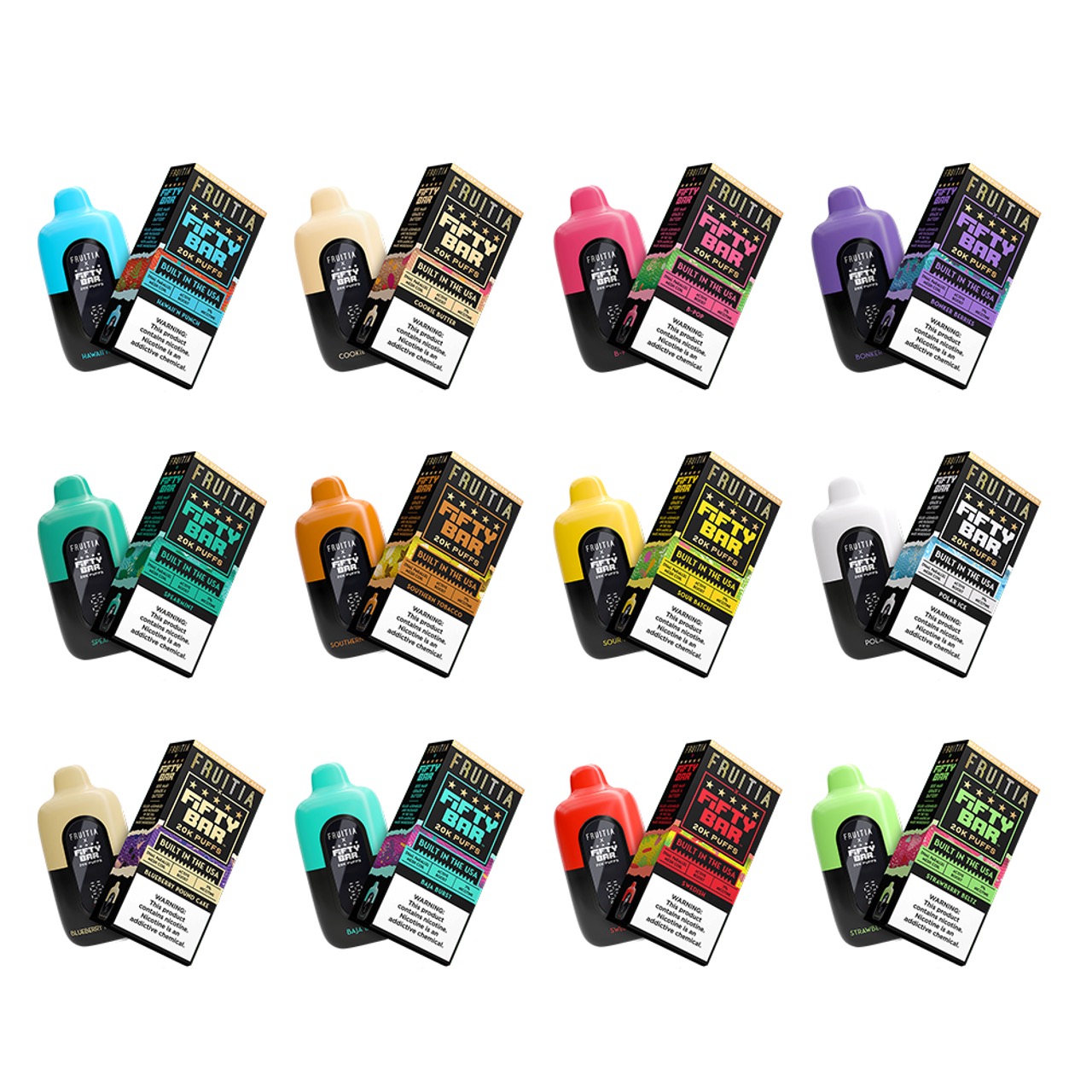 Fifty Bar - 20,000 Puffs