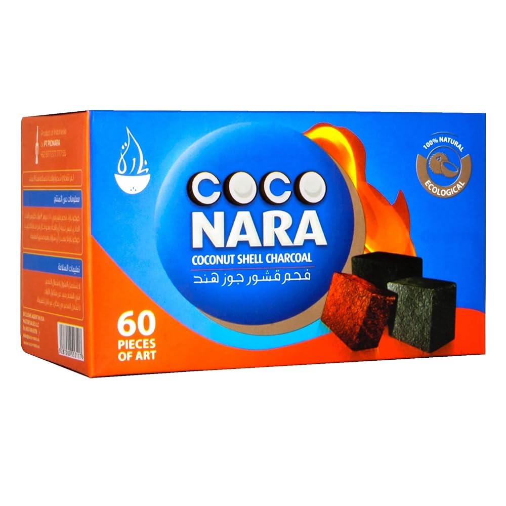 Coco Nara Charcoal - 60pk