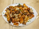 Homestyle Fries with Mushrooms