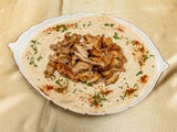 Hummus with Shawarma