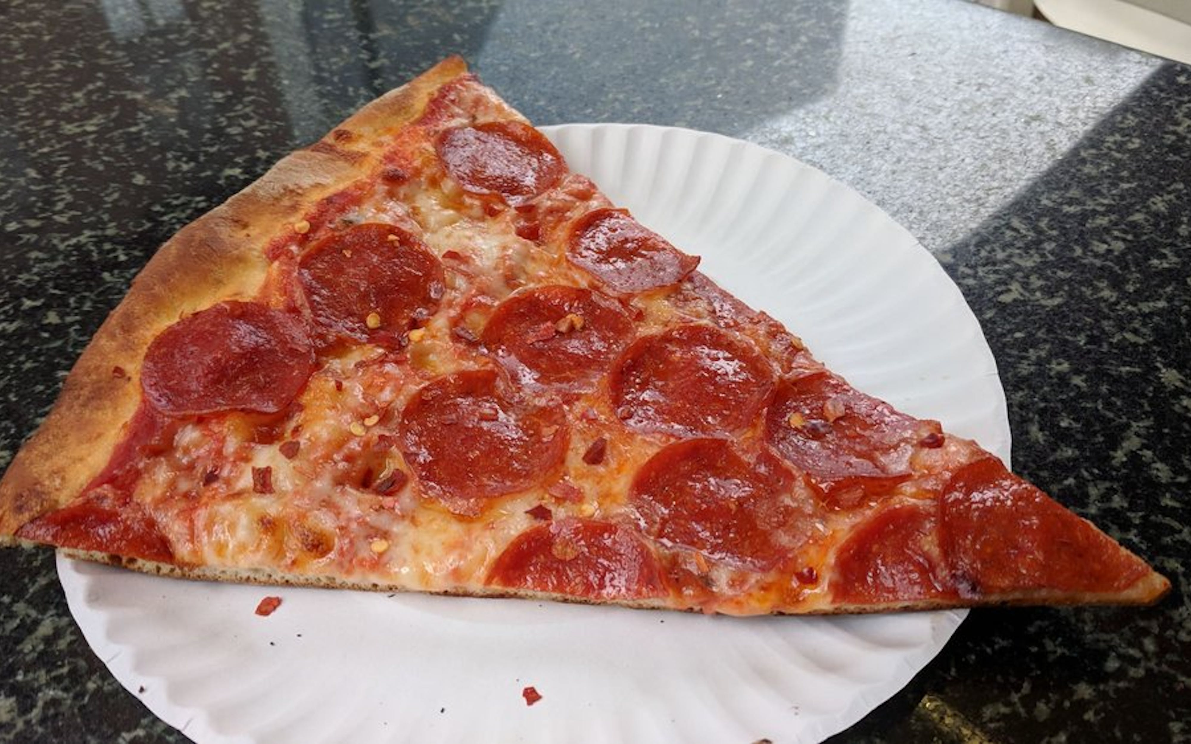 One Topping Pizza Slice