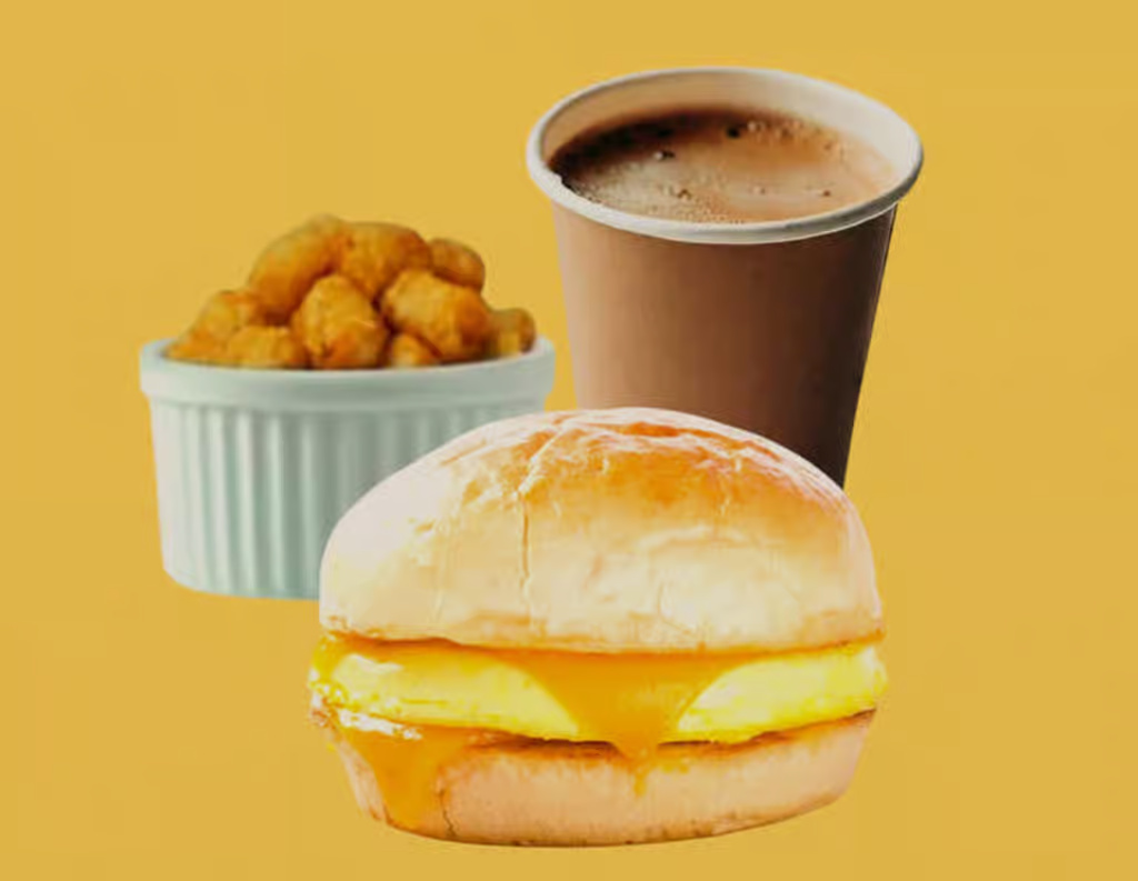 Combo Egg and Cheese Sandwich Combo/Huevo y Queso Combo Sandwich