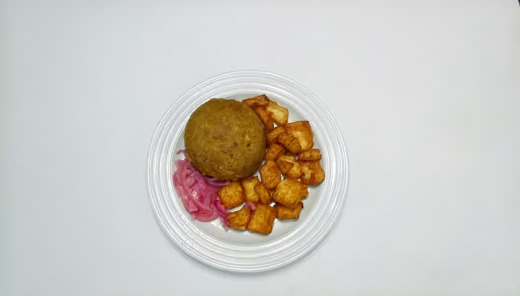 Fried Cheese Mofongo/Mofongo de Queso Frito