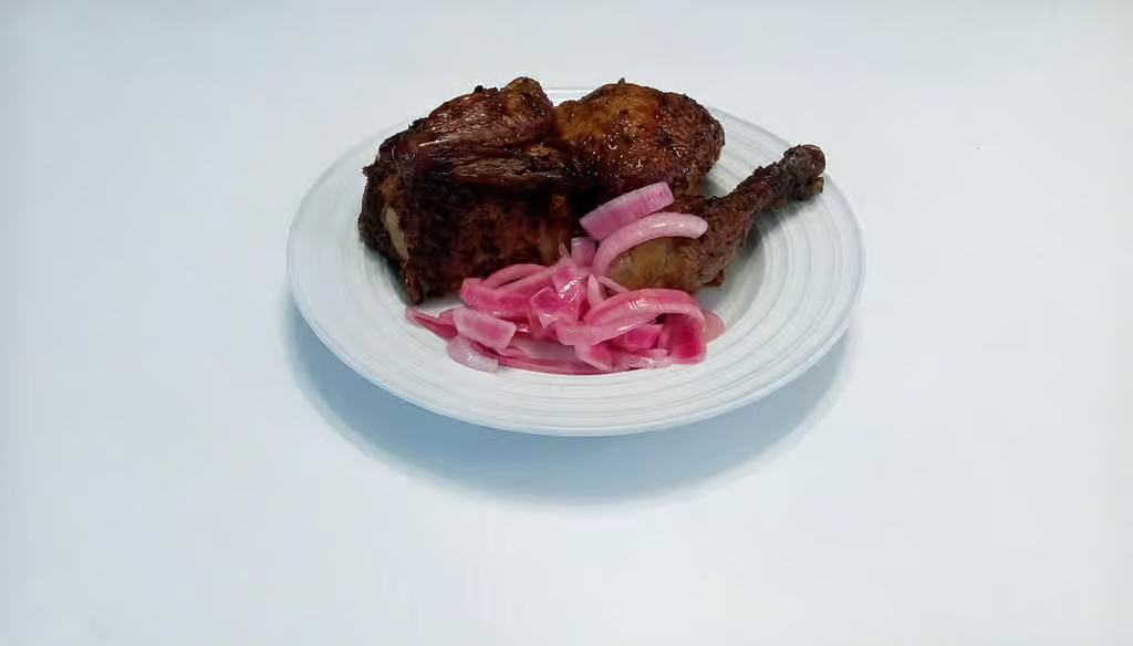 Roztisserie Chicken 1/2 plain/ Pollo Rostizado