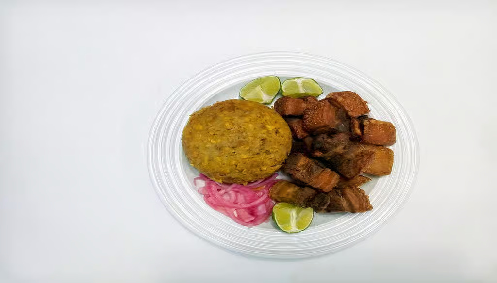 Mofongo De Chicharron De Cerdo /Crunchy Pork Mofongo