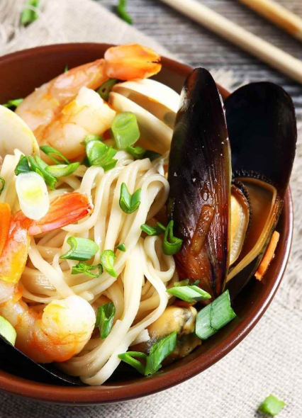 Seafood Udon Soup