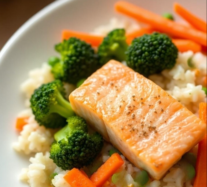 Salmon Fried Rice