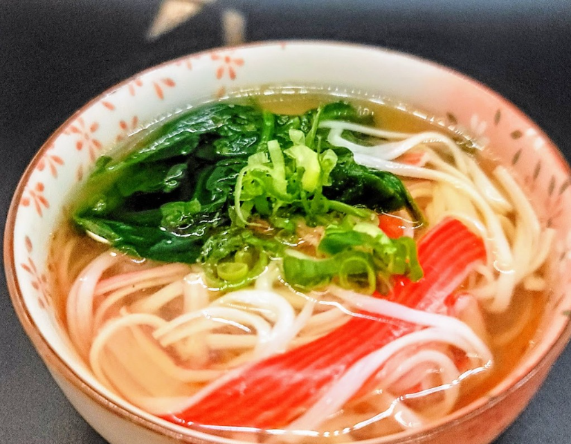 Krab Meat Spinach Soup