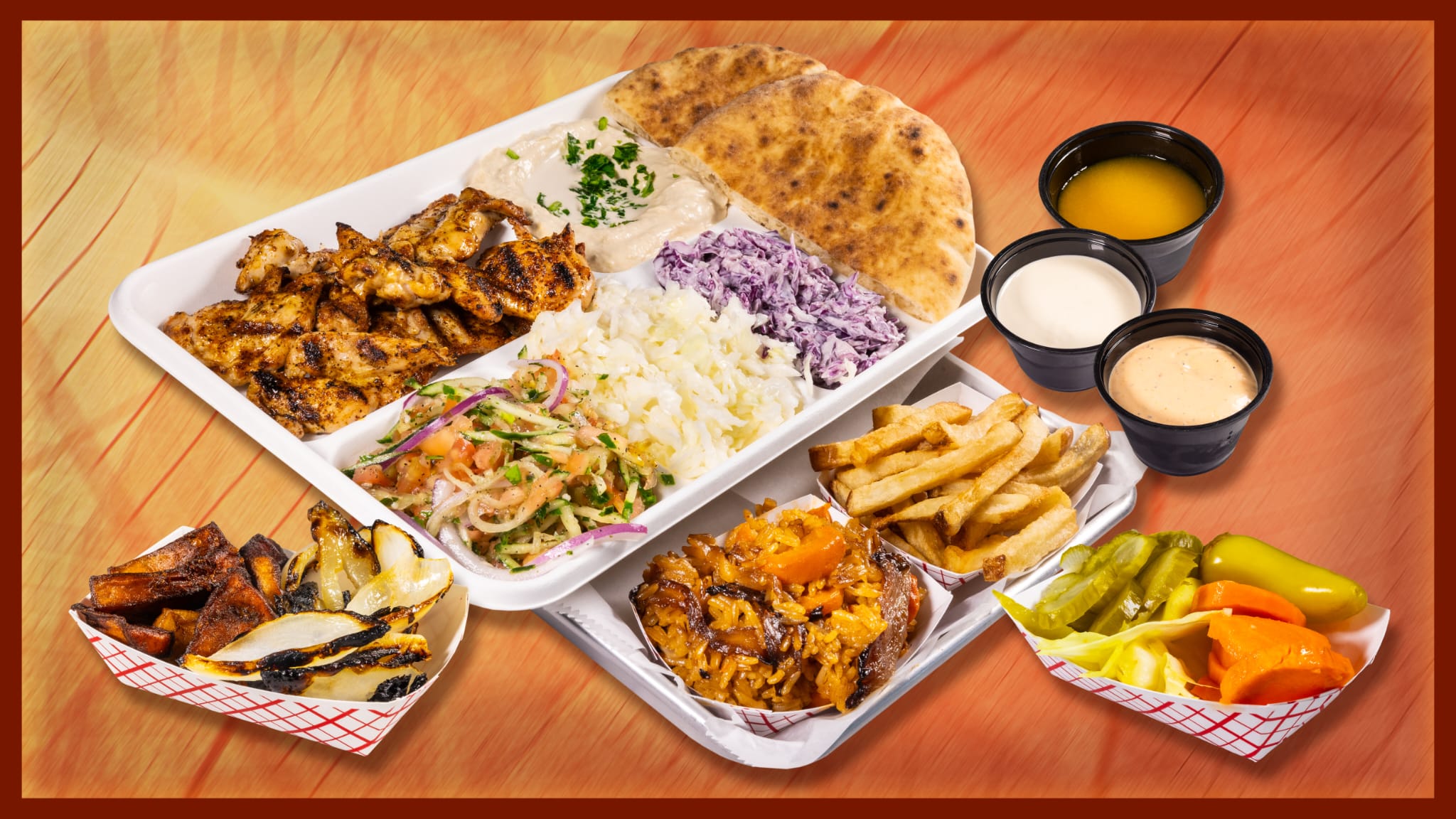 Young Chicken Plate / פרגית צלחת